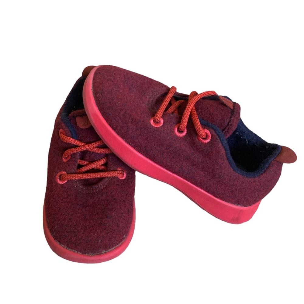 Allbirds Smallbirds Wool Runners Sz 10T Red